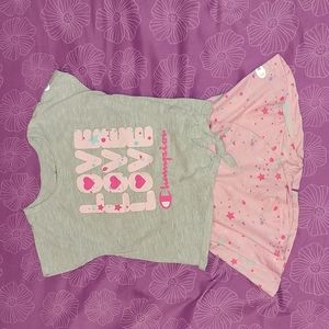 Toddler girls Champion outfit